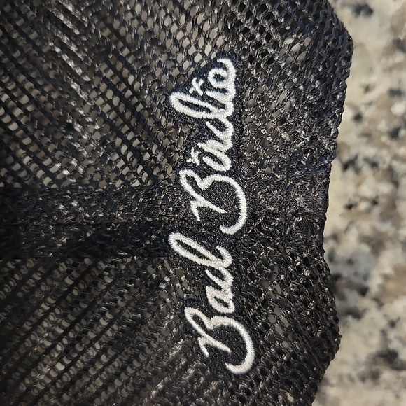 BAD BIRDIE LOGO SNAPBACK TRUCKER HAT. BLACK. - Picture 7 of 8